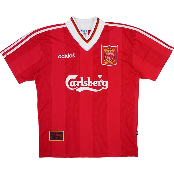 Camiseta Liverpool 1ª Retro 1995 1996 Rojo